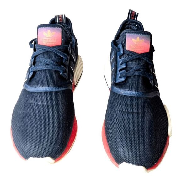 ADIDAS NMD_R1 "United By Sneakers Los Angeles' Running Shoes Size 11.5 - Picture 4 of 9